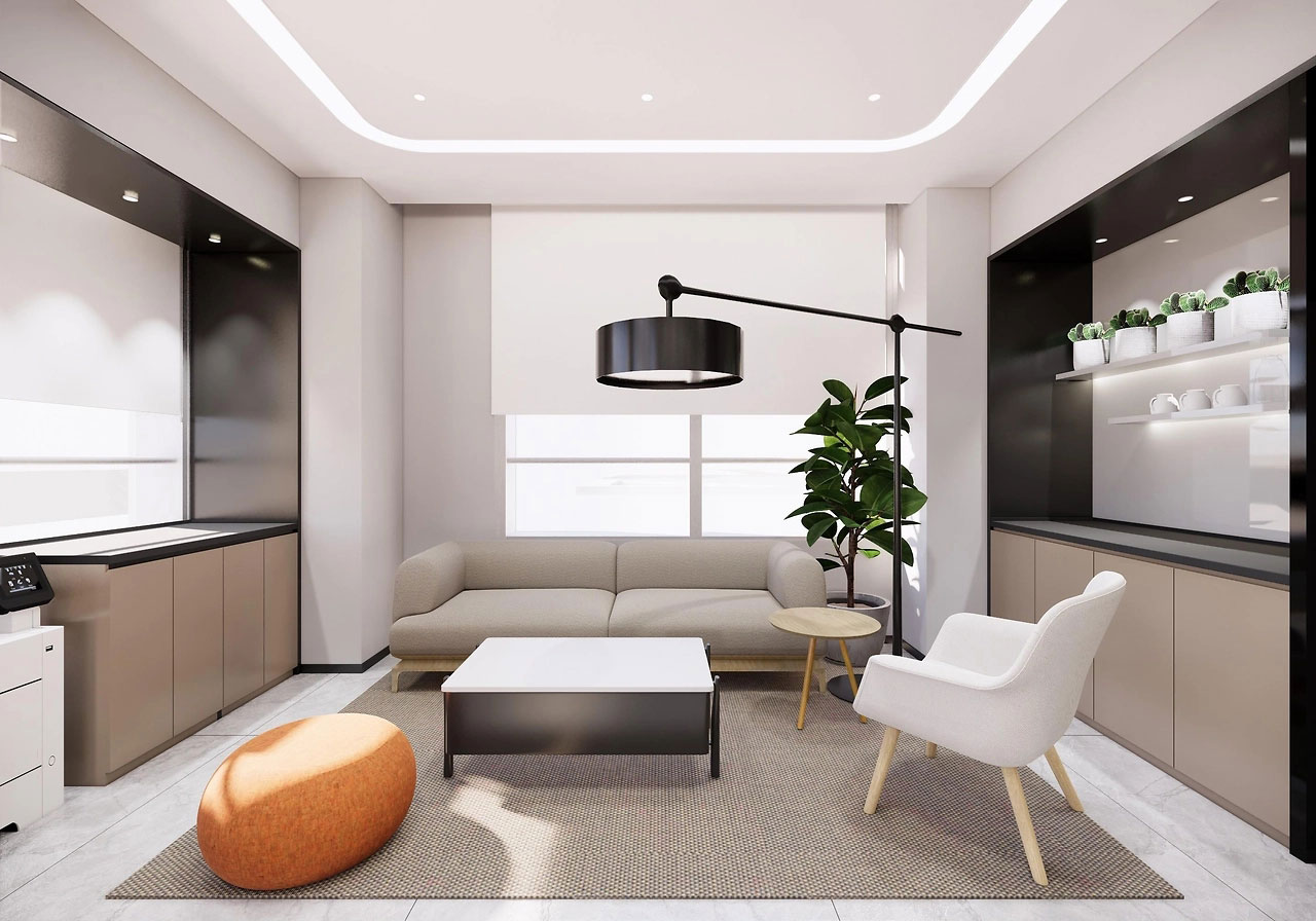 251平米中牟办公室装修效果图