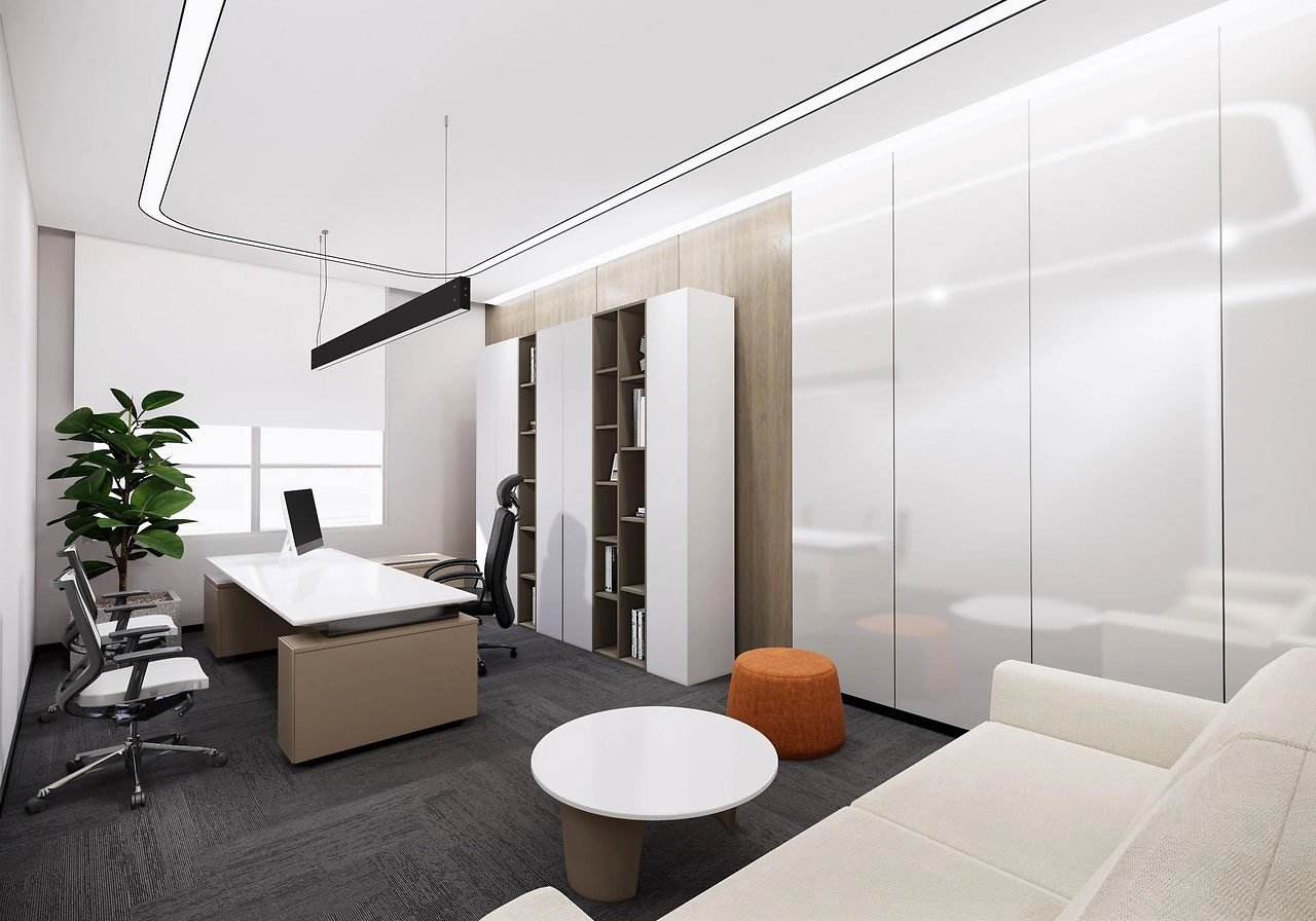 251平米中牟办公室装修效果图