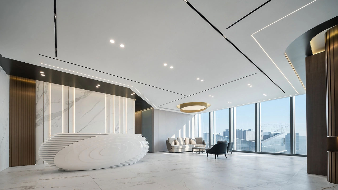 810平米中牟办公室装修设计效果图