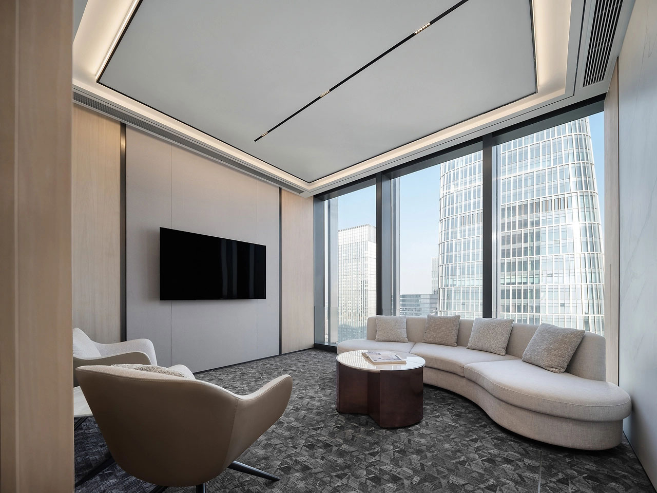 810平米中牟办公室装修设计效果图