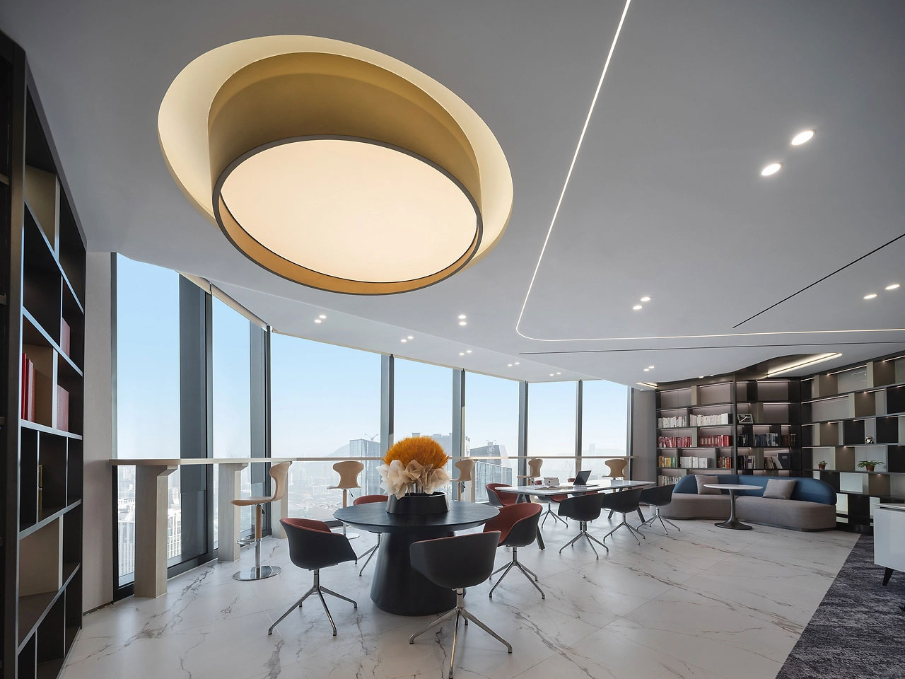 810平米中牟办公室装修设计效果图