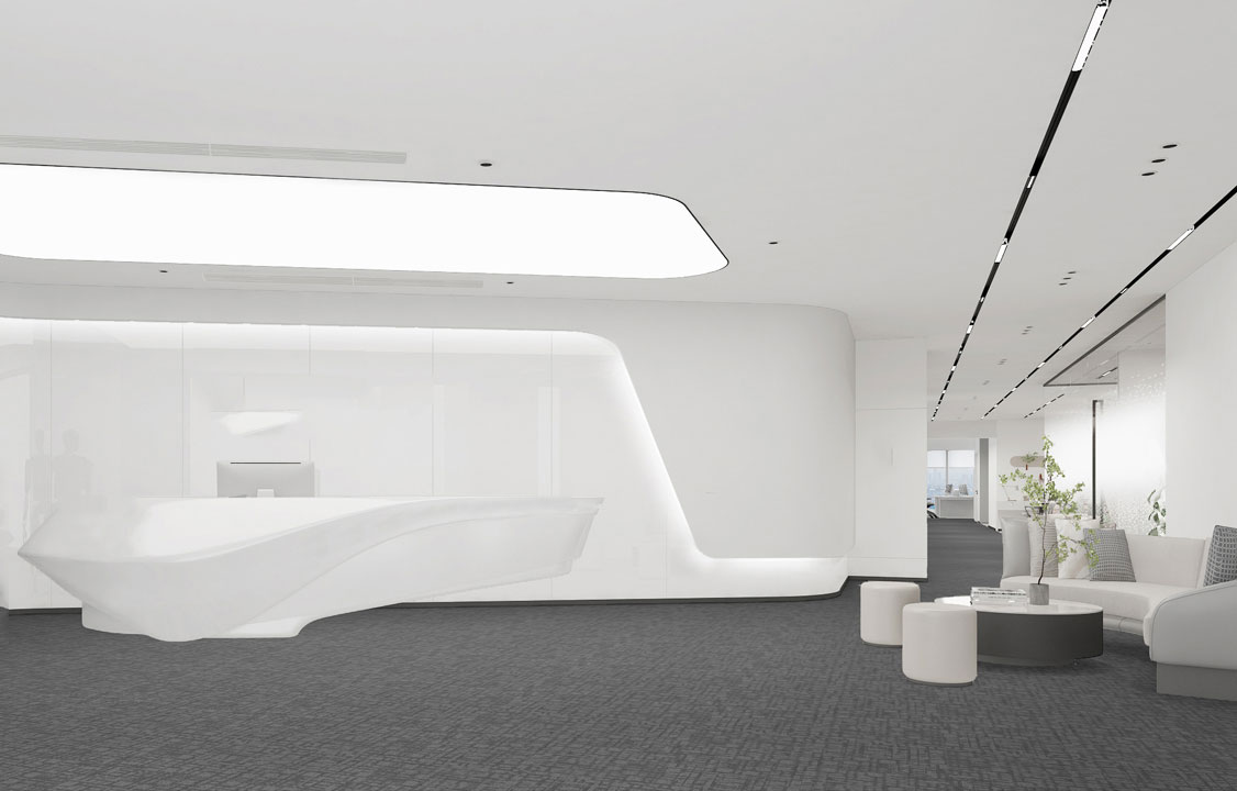 517平米中牟办公室装修设计效果图