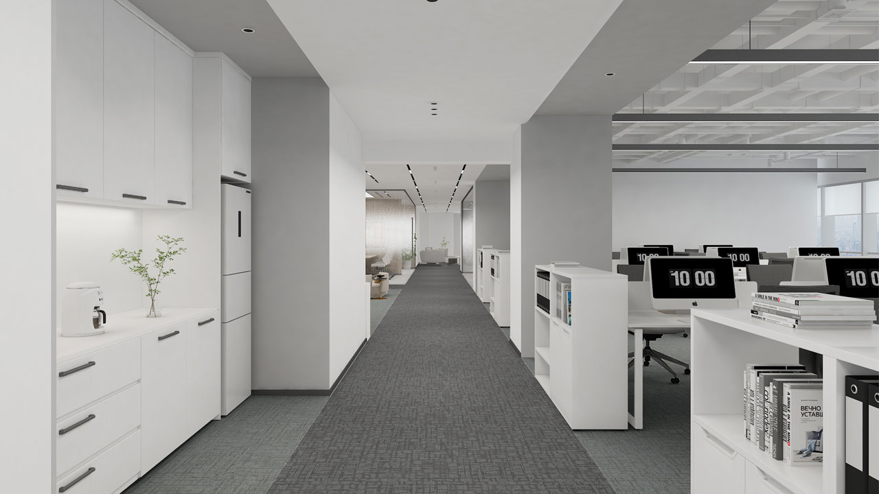 517平米中牟办公室装修设计效果图