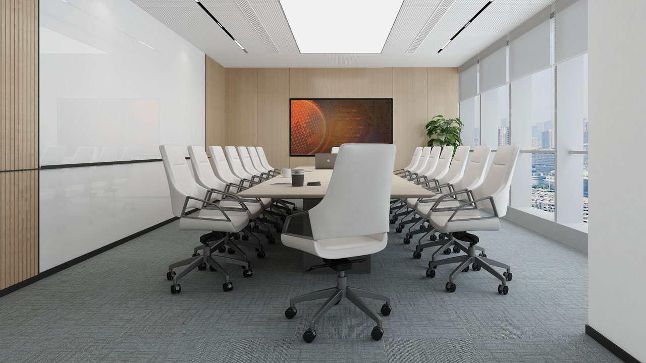 517平米中牟办公室装修设计效果图