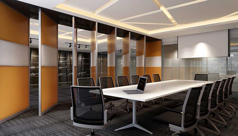 275平米中牟办公室装修施工效果图