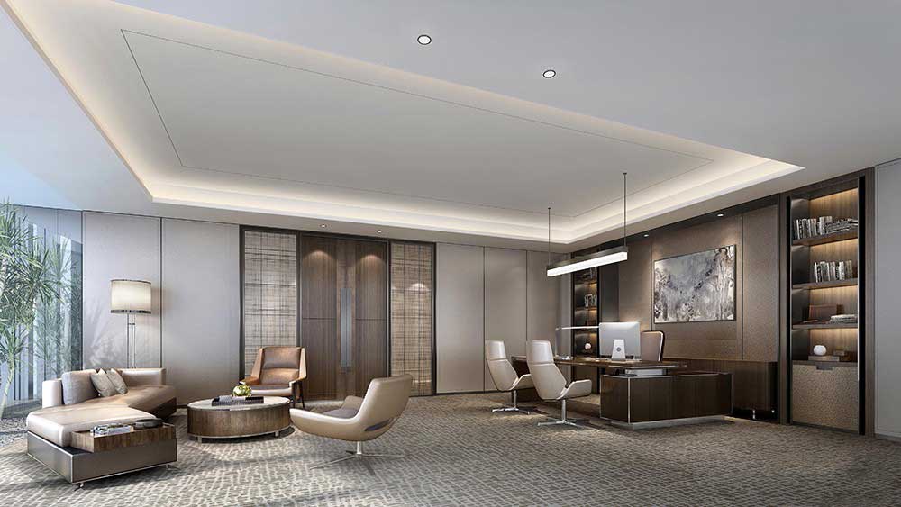 760平米中牟办公室装修设计效果图