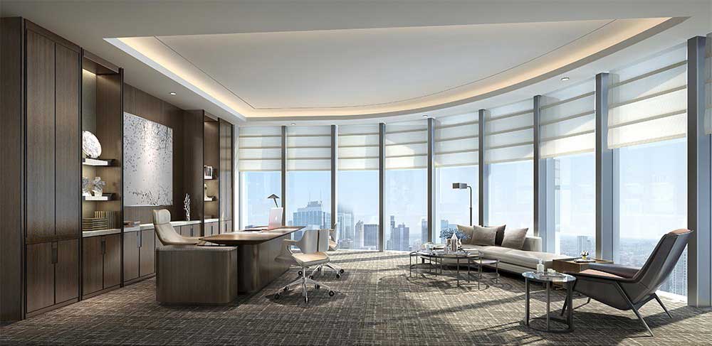 760平米中牟办公室装修设计效果图