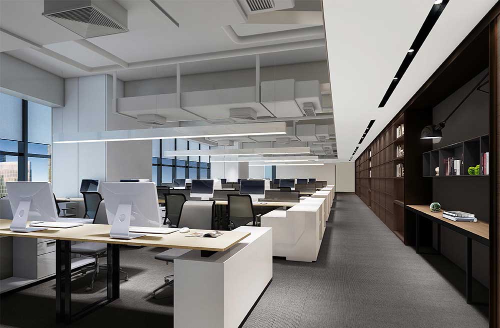 760平米中牟办公室装修设计效果图