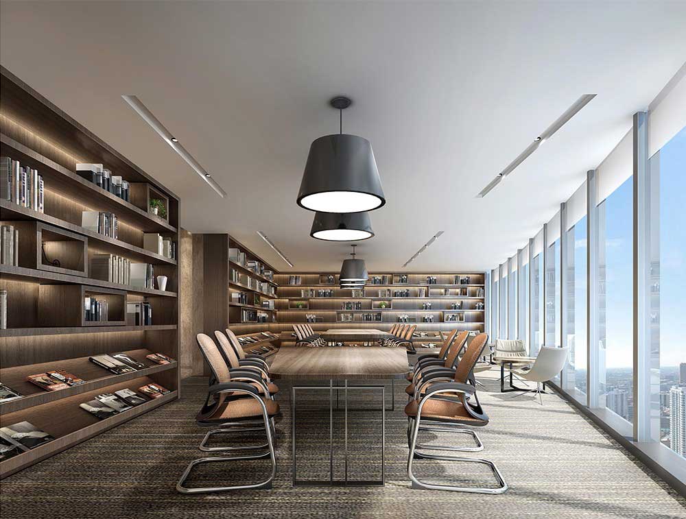 760平米中牟办公室装修设计效果图