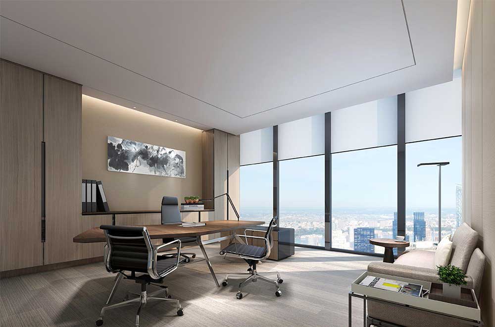 760平米中牟办公室装修设计效果图