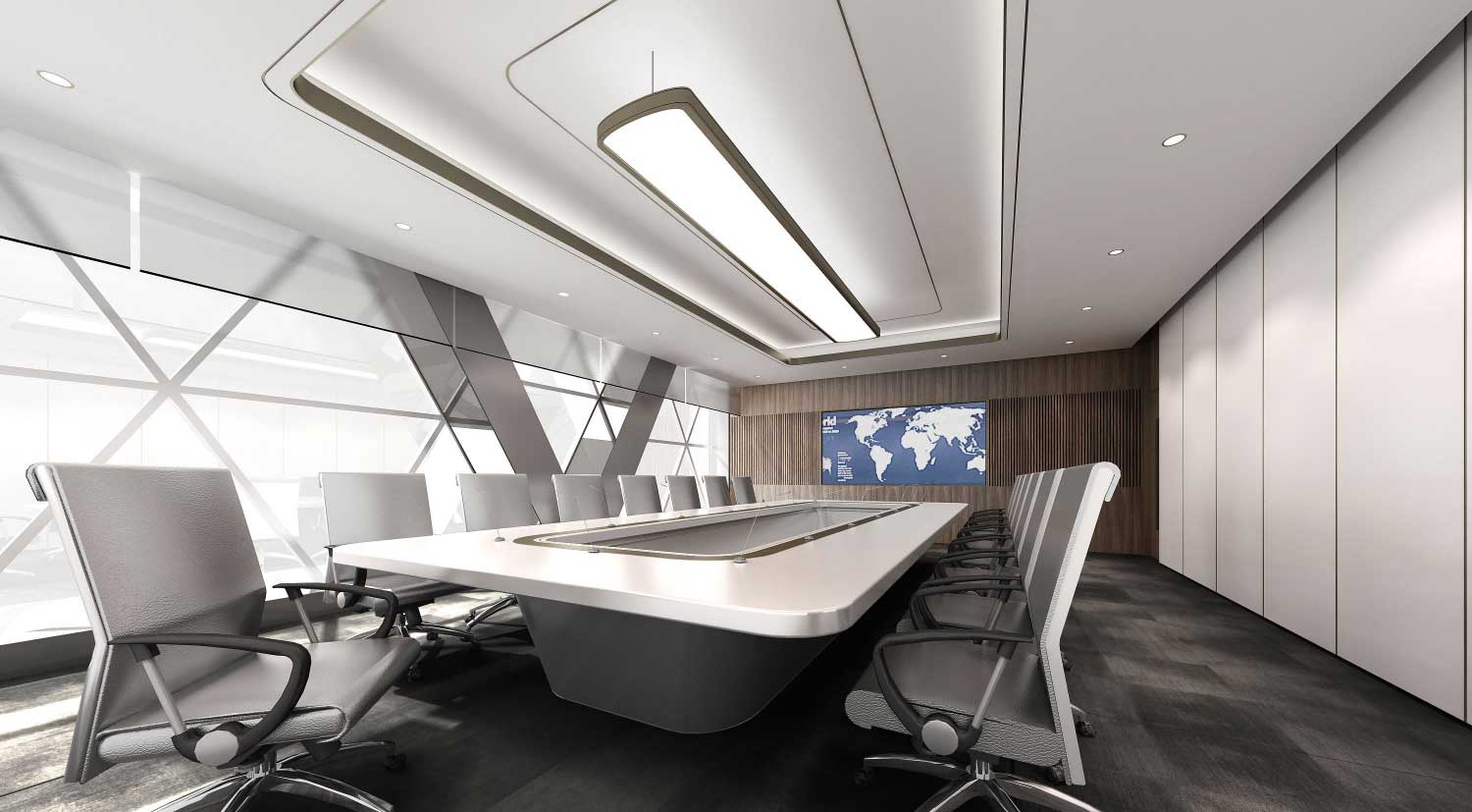 400平米中牟办公室装修设计效果图