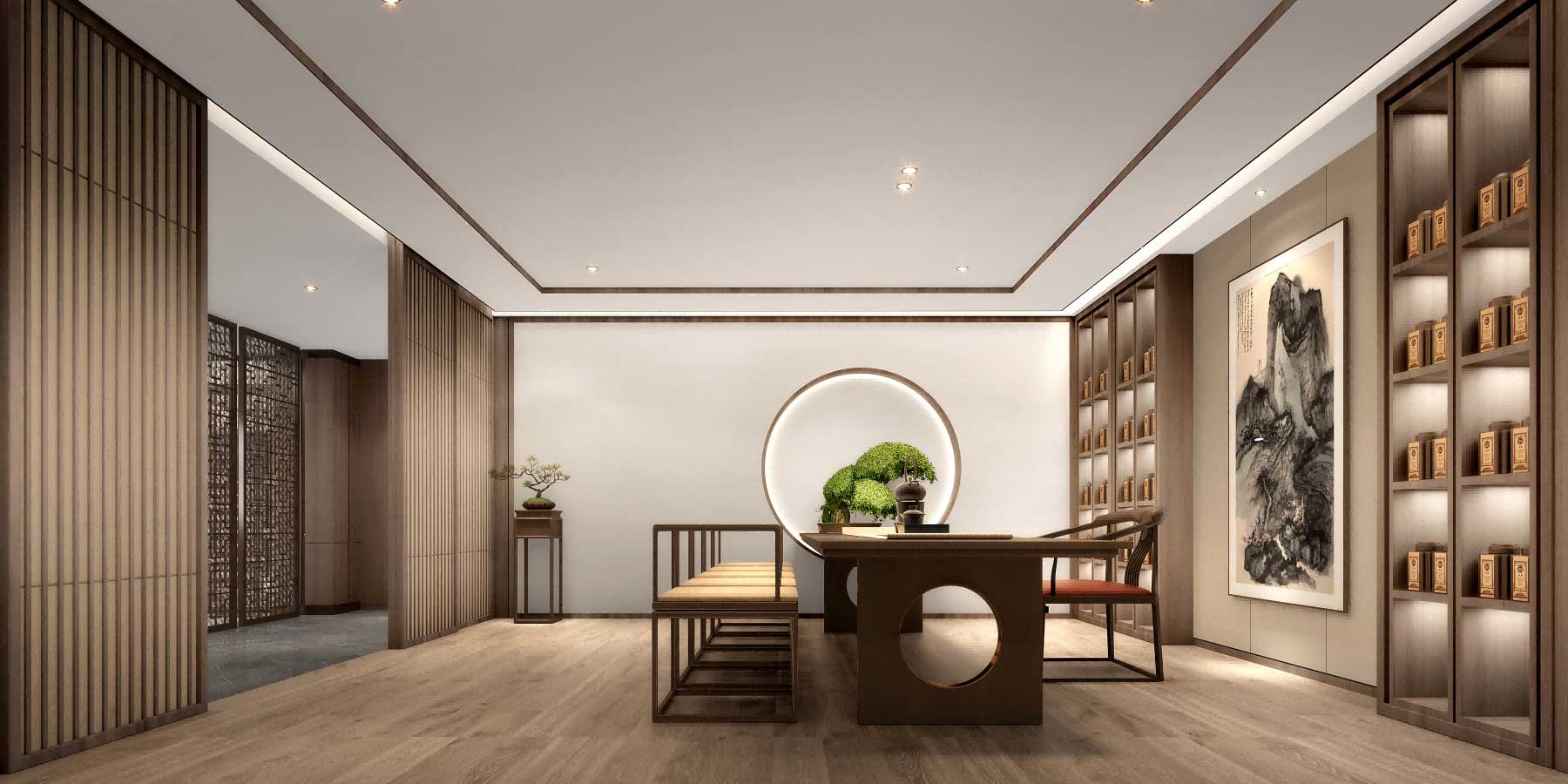 400平米中牟办公室装修设计效果图