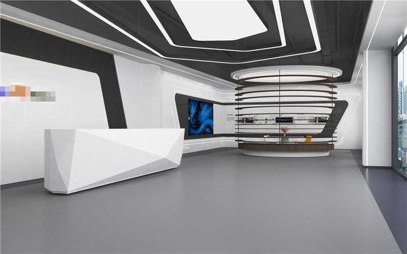 315平米中牟企业办公室装修设计效果图