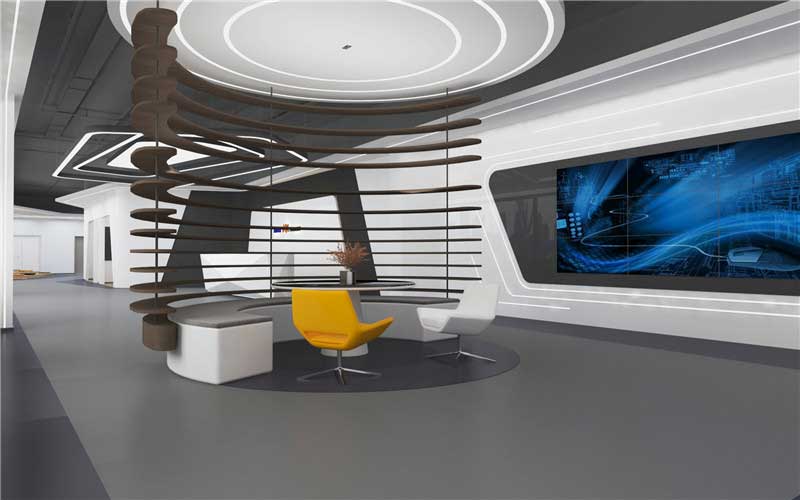 315平米中牟企业办公室装修设计效果图