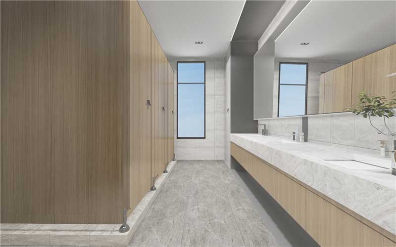 315平米中牟企业办公室装修设计效果图