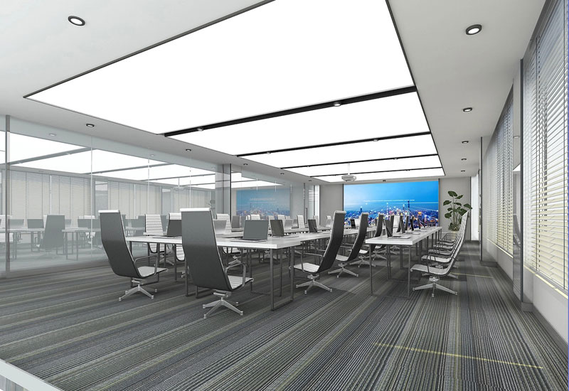 60平米中牟会议室装修设计效果图