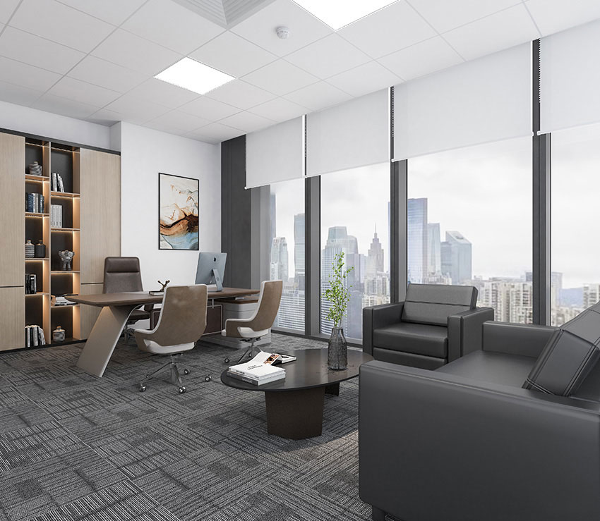 215平米中牟办公室装修设计效果图