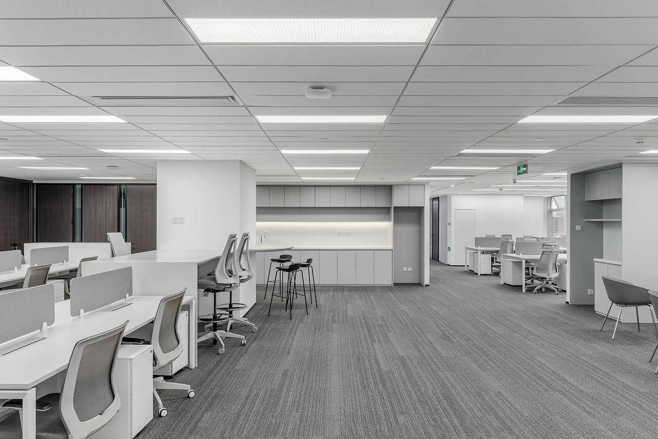 347平米中牟厂房办公室装修设计效果图