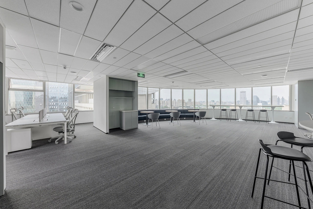 347平米中牟厂房办公室装修设计效果图