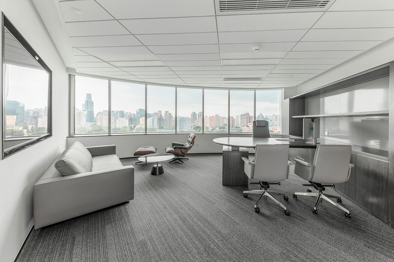 347平米中牟厂房办公室装修设计效果图