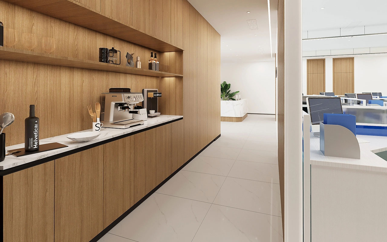 210平米中牟办公室设计装修效果图