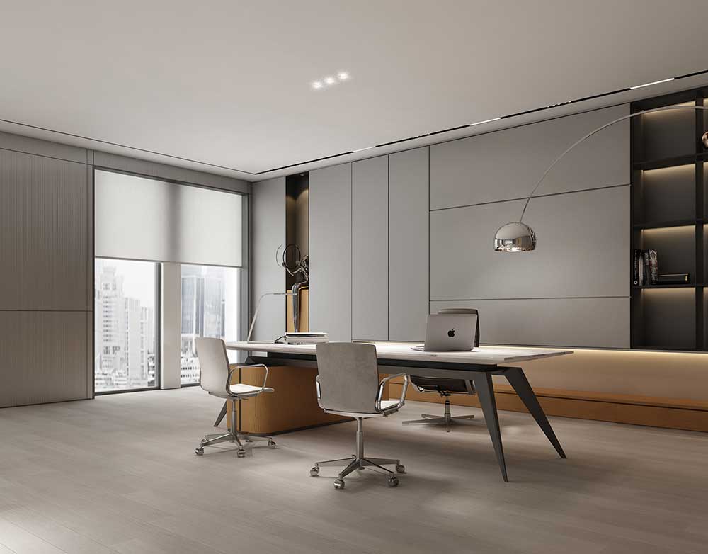 475平米中牟企业办公室设计效果图