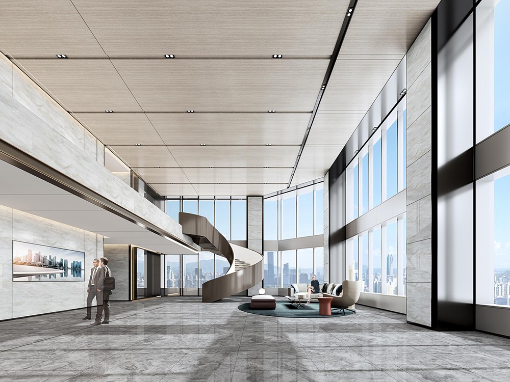 2000平米中牟办公楼装修设计效果图