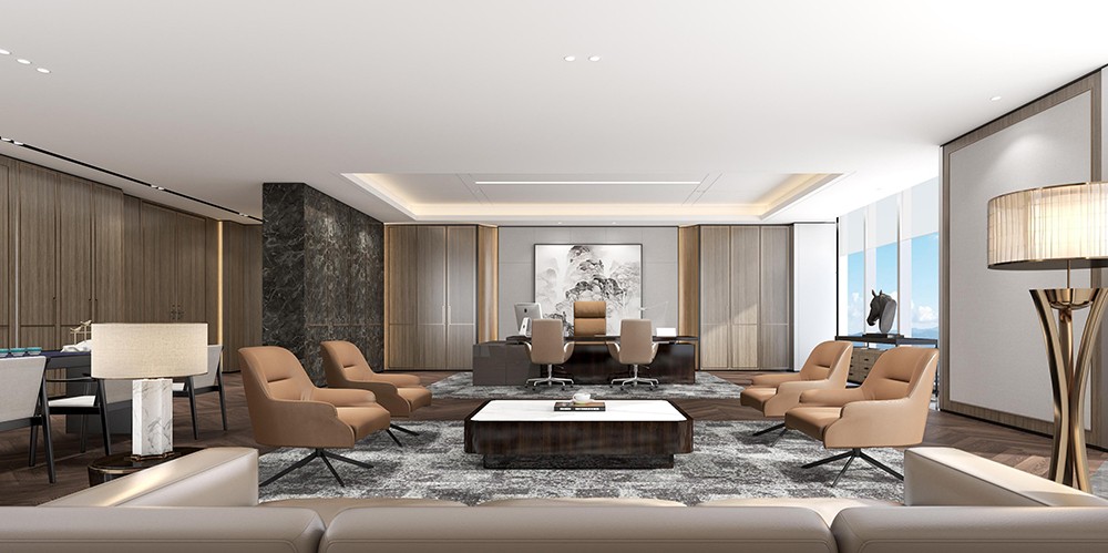 2000平米中牟办公楼装修设计效果图