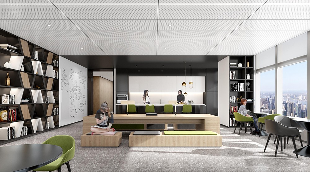 2000平米中牟办公楼装修设计效果图