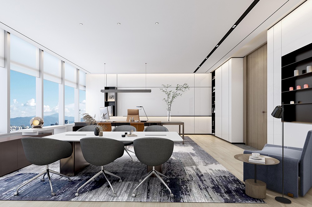 2000平米中牟办公楼装修设计效果图