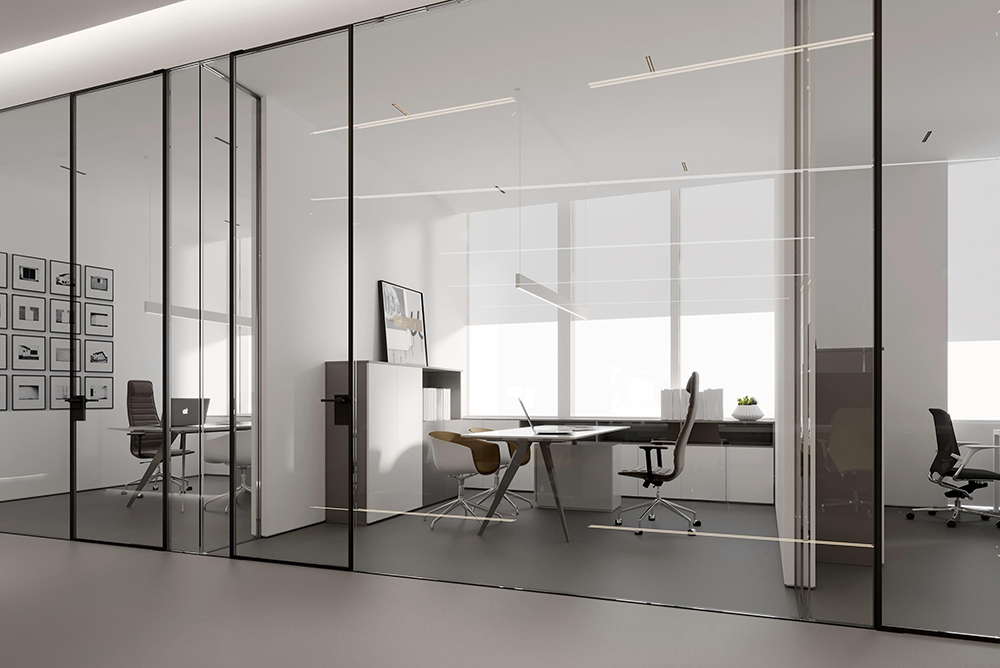 1800平米中牟企业办公楼设计效果图