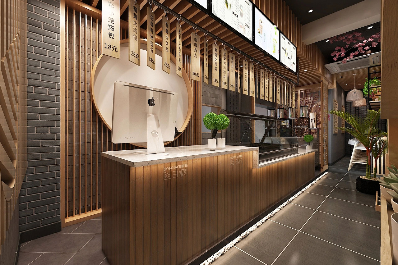 320平米中牟中餐馆装修设计效果图