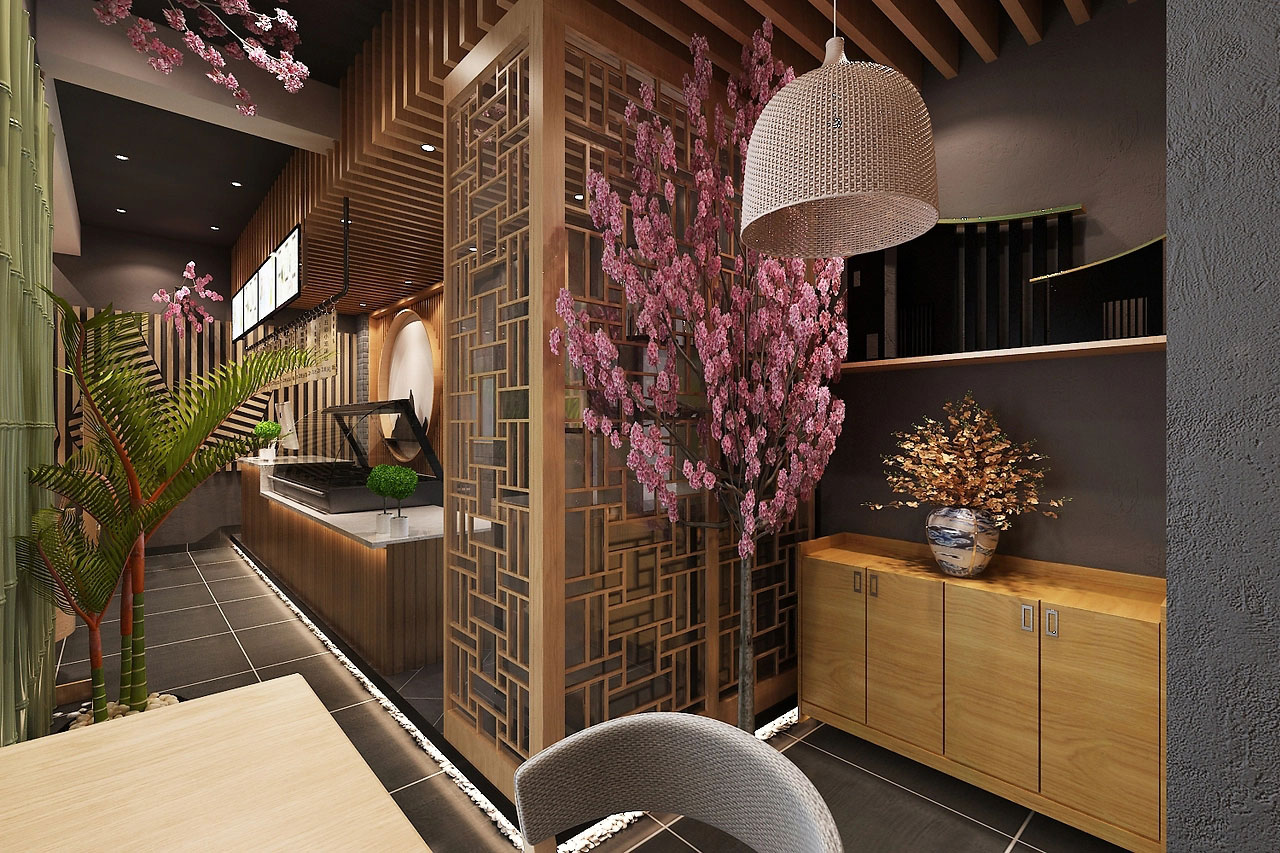 320平米中牟中餐馆装修设计效果图