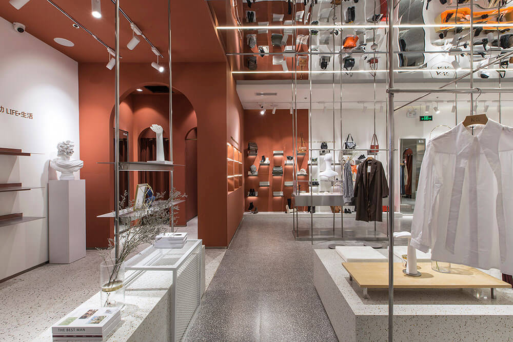 180平米中牟服装店面装修设计效果图