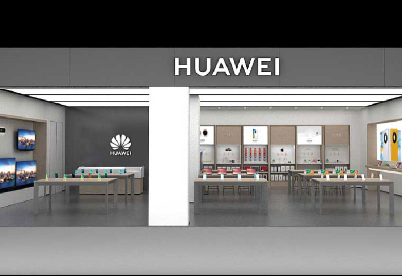 150平米中牟华为手机店装修设计效果图