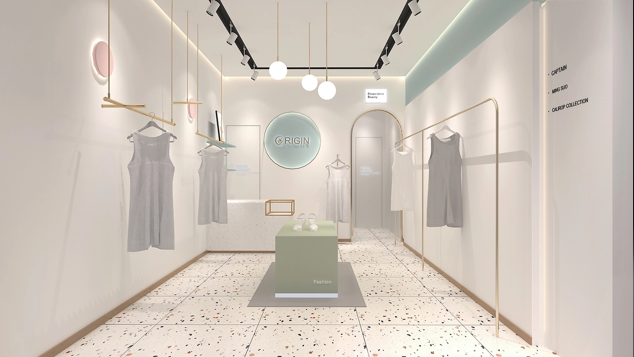 42平米中牟女装专卖店装修设计效果图