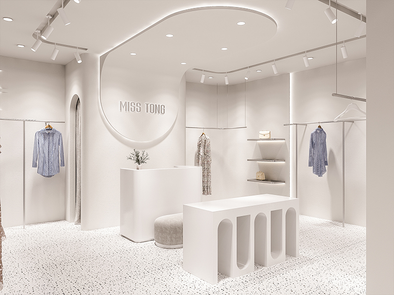 190平米中牟商场服装店装修设计效果图