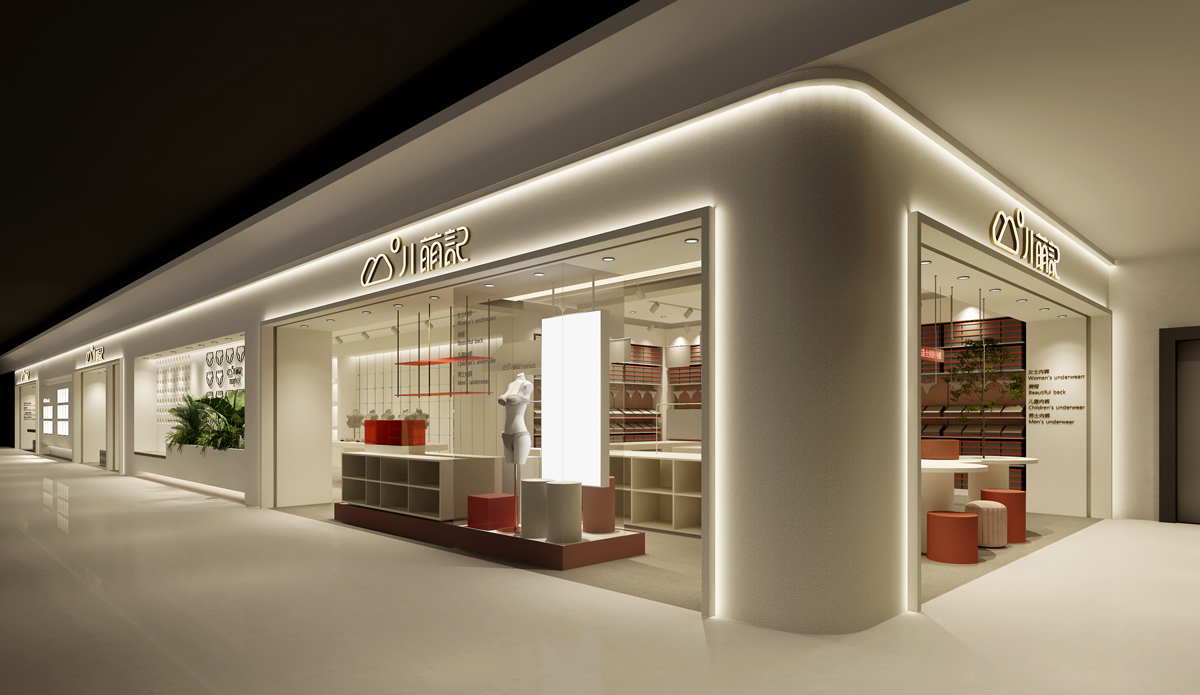 85平米中牟女装店铺装修设计效果图