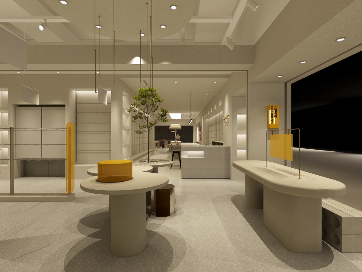 85平米中牟女装店铺装修设计效果图