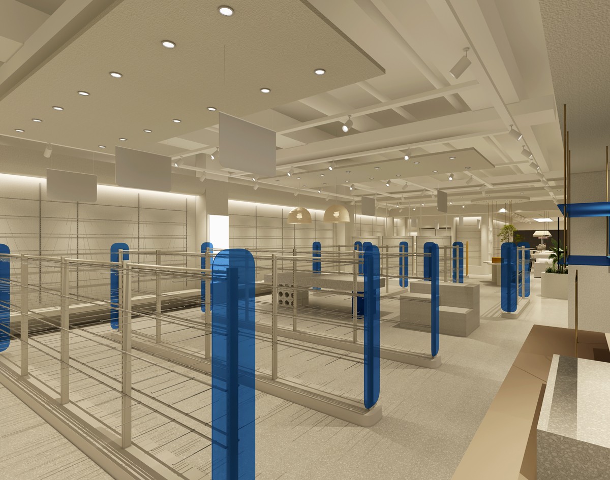 85平米中牟女装店铺装修设计效果图