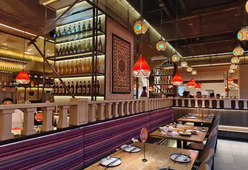 新疆菜馆装修设计：民族特色与风情用餐环境营造