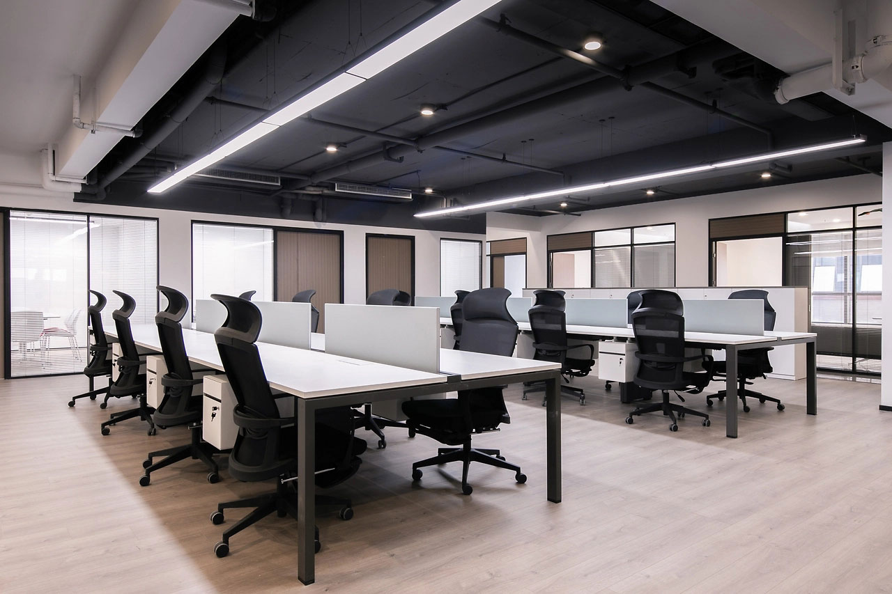 265平米中牟办公室装修设计效果图