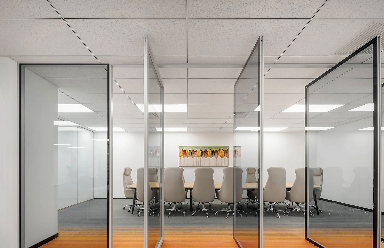 278平米中牟厂房办公室装修施工效果图