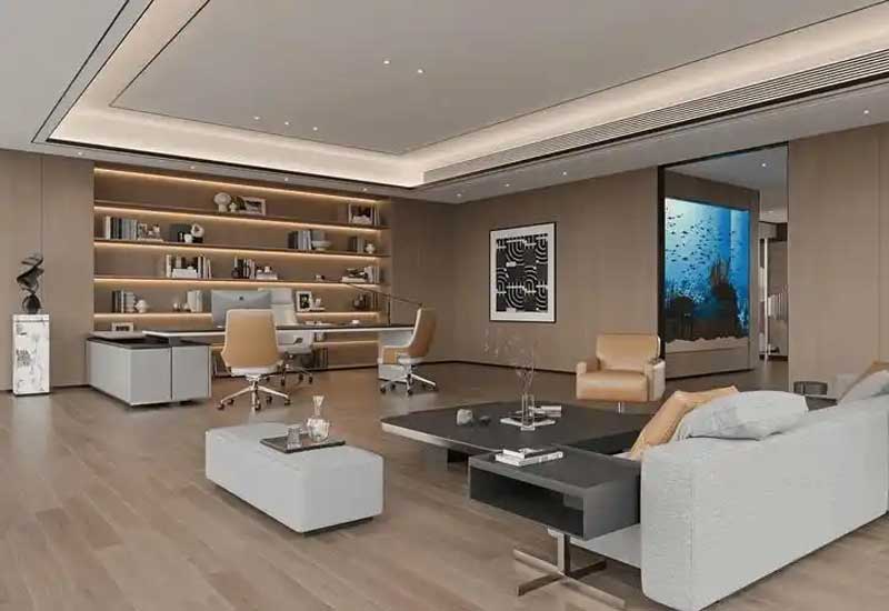 中牟办公室装修报价省钱地面材料推荐