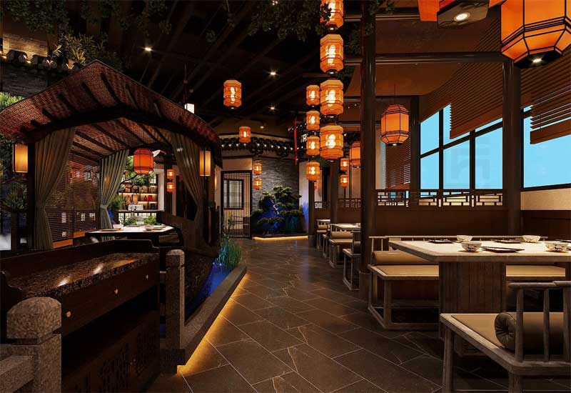 中牟中餐厅装修消防审批：古风灯具/易燃装饰材料合规处理方法